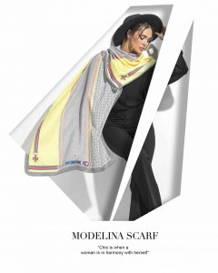 شال نخی مدلینا 1090 بهاره