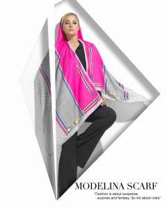 شال نخی مدلینا 1090