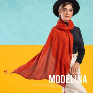 شال پلیسه مربعی