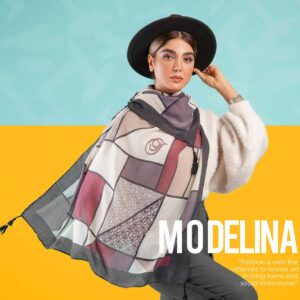 شال نخی وول مدلینا 1138M10