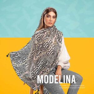 شال نخی وول  مدلینا 1138M11