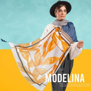 شال نخی وول طلاکوب 1138M14