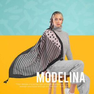 شال نخی وول  مدلینا 1138M6