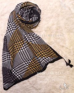 شال پلیسه کشمیر زمستانه