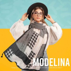 شال کشمیر پلیسه مدلینا1142