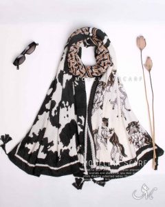 خرید شال کشمیر پلیسه 1146