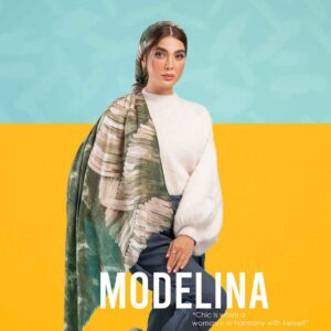 شال نخی کشمیر لمه دار