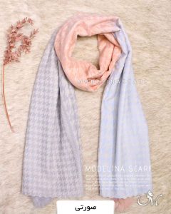 شال موهر پیچازی صورتی