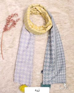 شال موهر پیچازی زرد