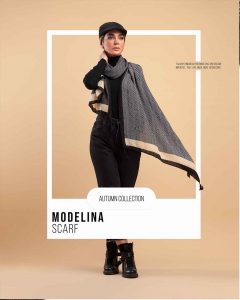 شال کشمیر پلیسه مدلینا 1157