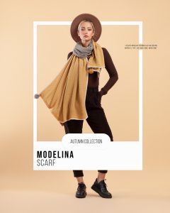 شال پلیسه 2لایه