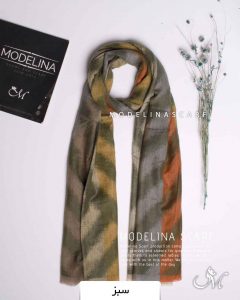 شال موهر اصل مدلینا 1159 سبز
