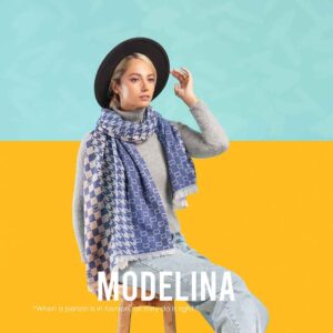 شال موهر اصل مدلینا 1162