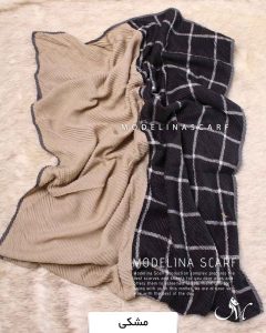 خرید شال کشمیر مدلینا 1165 مشکی