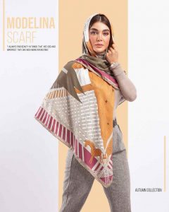 روسری موهر کجراه مدلینا 1169