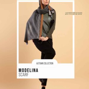 شال موهر پم پم دار اصل مدلینا 1176