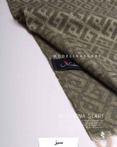 خرید شال موهر اصل مدلینا 1177 سبز