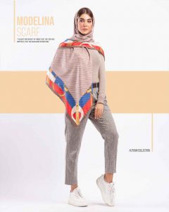 روسری موهر کجراه مدلینا 1186