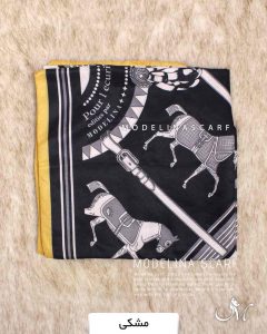 خرید روسری وول مشکی