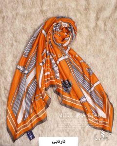 روسری وول نارنجی