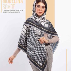 روسری موهر چهارخانه