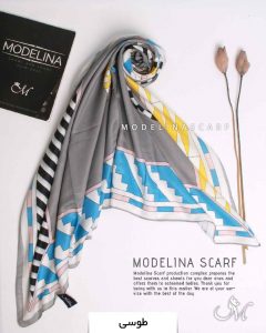 روسری نخی پاییزه مدلینا طوسی