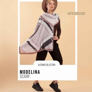 شال نخ موهر دو رو 1199M5