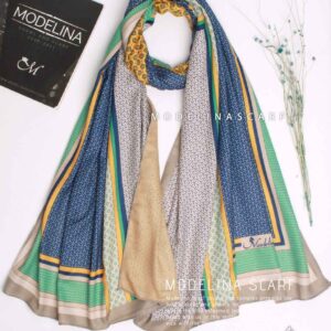 شال نخ موهر دو رو 1199M8