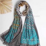 شال نخ موهر 1200 طوسی