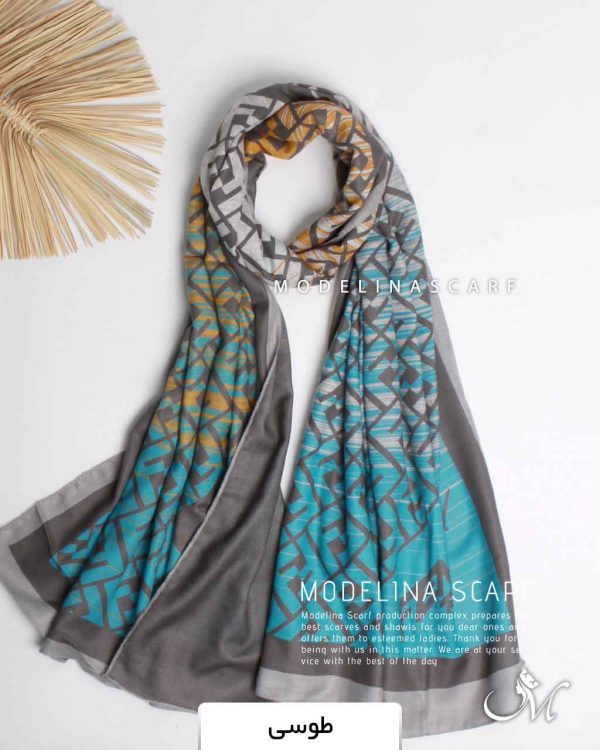 شال نخ موهر 1200 طوسی