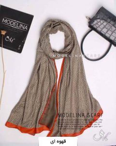 شال نخ موهر 1201 قهوه ای