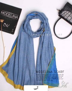 شال نخ موهر 1201 آبی