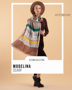 شال نخ موهر دو رو 1203