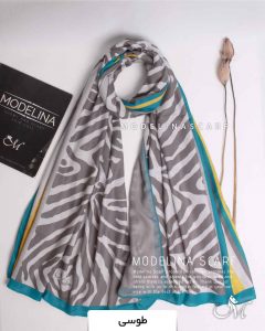 شال موهر نخ دورو مدلینا 1209 طوسی