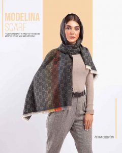 1178 شال موهر اصل مدلینا