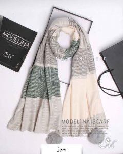 شال موهر جناقی سبز