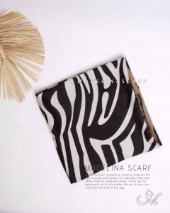 خرید روسری نخی زمستانه تک طرح مدلینا پاییزه