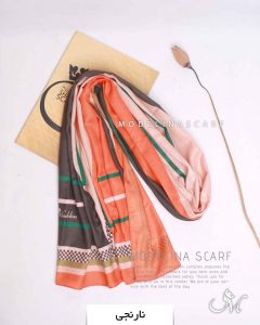 شال موهر دورو مدلینا 1212 نارنجی