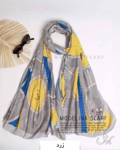 شال موهر دورو زرد