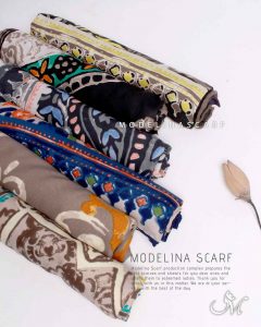 روسری نخی زمستانه اعلاء مدلینا