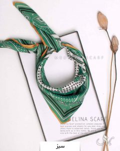 BABY SCARF نخی سبز