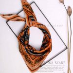 BABY SCARF نخی نارنجی