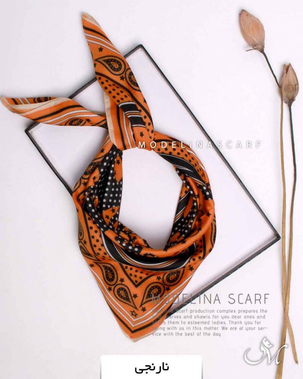 BABY SCARF نخی نارنجی