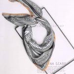 BABY SCARF نخی طوسی