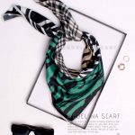 BABY SCARF نخی مدلینا سبز