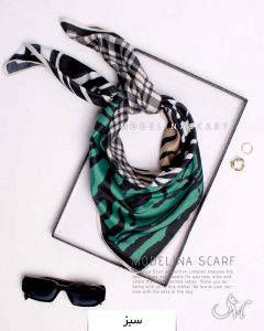 BABY SCARF نخی مدلینا سبز