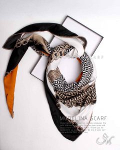 روسری نخی زمستانه تک طرح