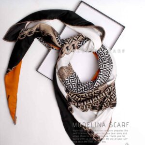 روسری نخی زمستانه تک طرح