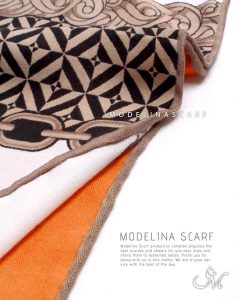 خرید روسری نخی زمستانه تک طرح