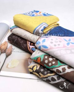 روسری نخی زمستانه